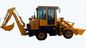 WZ25-16 2Wd Tractor With Loader backhoe 3800kg Loading Capacity CVT Shift