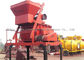 500 Liter Double Shaft Concrete Mixer With Forced Mixing , Commercial Concrete Mixer