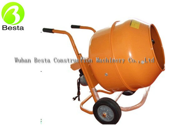 140 Liters Small Electric Concrete Mixer , Mini Cement Mixer ISO9001 Certification