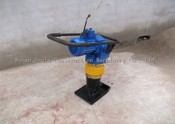 100% Copper Coil Electric Rammer Jumping Jack Machine Upright Compactor 75KG 16kn