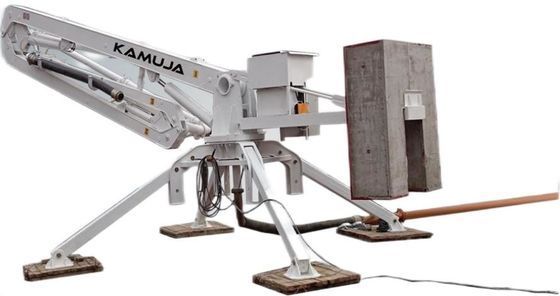 360 Degree Spider Placing Boom Kamuja 17m 21m Radius Spider Concrete Placer