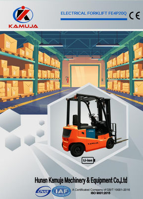 2000kg Lithium Battery Forklift 2T Lithium Powered Forklift