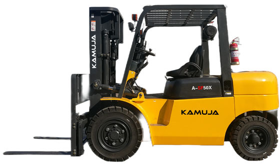 5000kg 5.0T Mitsubishi Diesel Forklift With Options For Mast A-SF50X