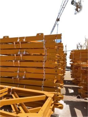 L44 Mast Section For Tower Crane / Mast Section Tower Crane