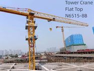 8T Small Tower Cranes Flat Top N6515-8B 65m Jib Length