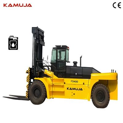 40T Heavy Duty Diesel Forklift FD400 Warehouse Forklift Yellow