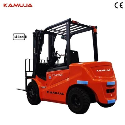 KAMUJA 3.5 Ton Lithium Battery Forklift 3 Stage Mast Lityum Forklift