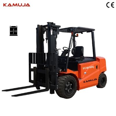 5000kg /5.0 Ton Lead Acid Battery Forklift With Optional Mast