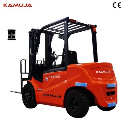 FE4P35Q Lead Acid Battery Forklift Kamuja 3.5T Lithium Forklift