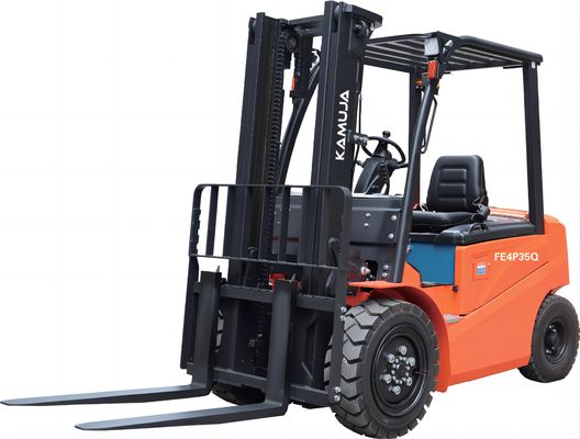 3.5T Electrical Forklift 3500kg Battery Operated Forklift Truck