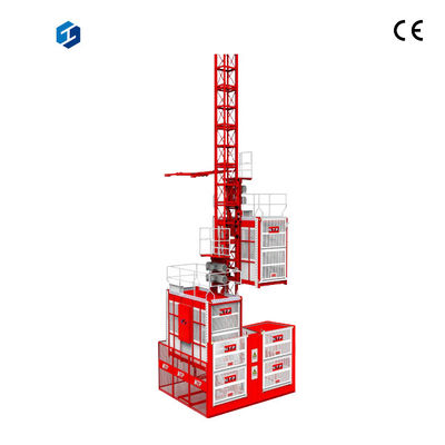 2T Construction Hoist Small Construction Elevator SC200/200 III Type D