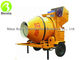 350L Electric Concrete Mixer , Electric Cement Mixer JZC350 380V Triple Phase
