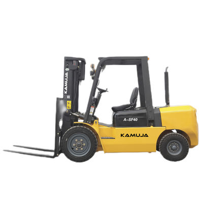 40T Heavy Duty Diesel Forklift FD400 Warehouse Forklift Yellow