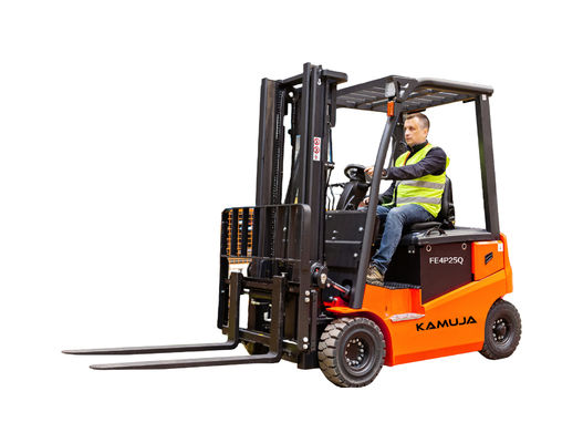 Rated Load 2500kg Forklift 2.5Ton Li Ion Battery Forklift