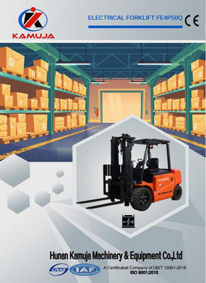 5000kg /5.0 Ton Lead Acid Battery Forklift With Optional Mast