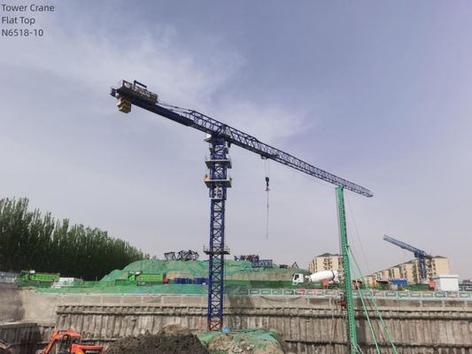 N6518-10 Climbing Tower Crane 1000kg Construction Crane