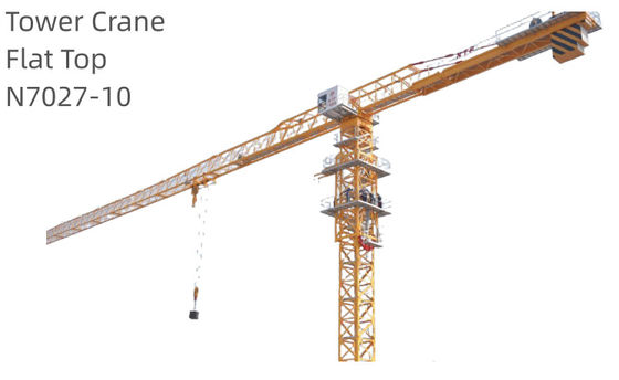 10 Ton Climbing Tower Crane N7027-10 Construction Tower Crane