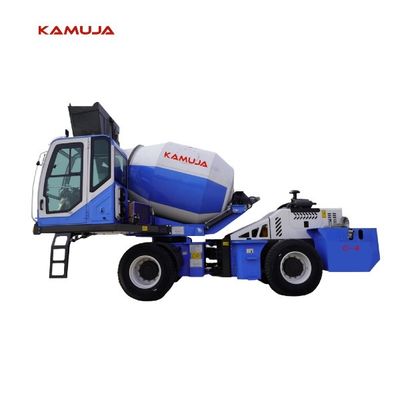 Feeding Automatic Concrete Mixer 4m3 Cement Mixer Truck