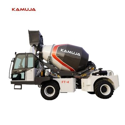 4m3 Automatic Concrete Mixer Machine 5800L Trailer Mounted Volumetric Concrete Mixer