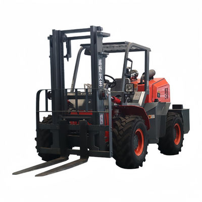 Middle Hinged Rough Terrain/Off-road Forklift 3.5T lift 3~6m