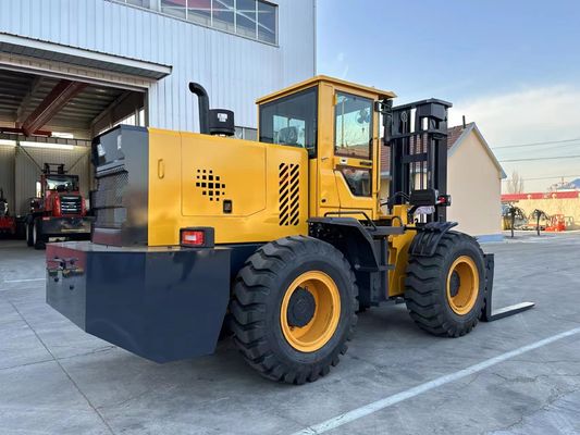 10T Rough Terrain/ Off-road Forklift Lifting Height 4~6m